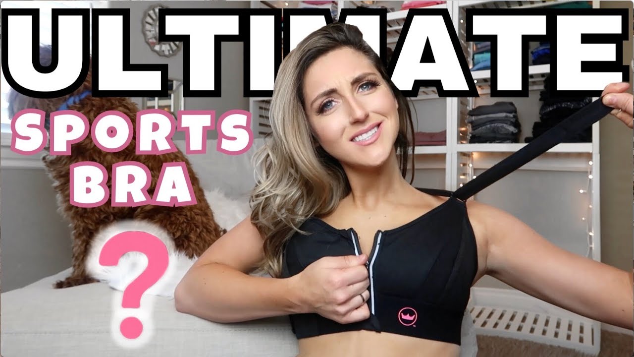 Testing the ULTIMATE Sports Bra. I'm SHOOK but my Chest Isn't? LOL 