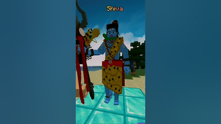 Indian gods in  Minecraft PE/BE |#minecraft #shorts