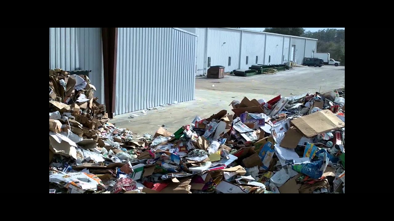 Metering Bunker and Bin for Recycling Facilities