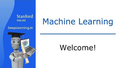 1.Welcome to machine learning!