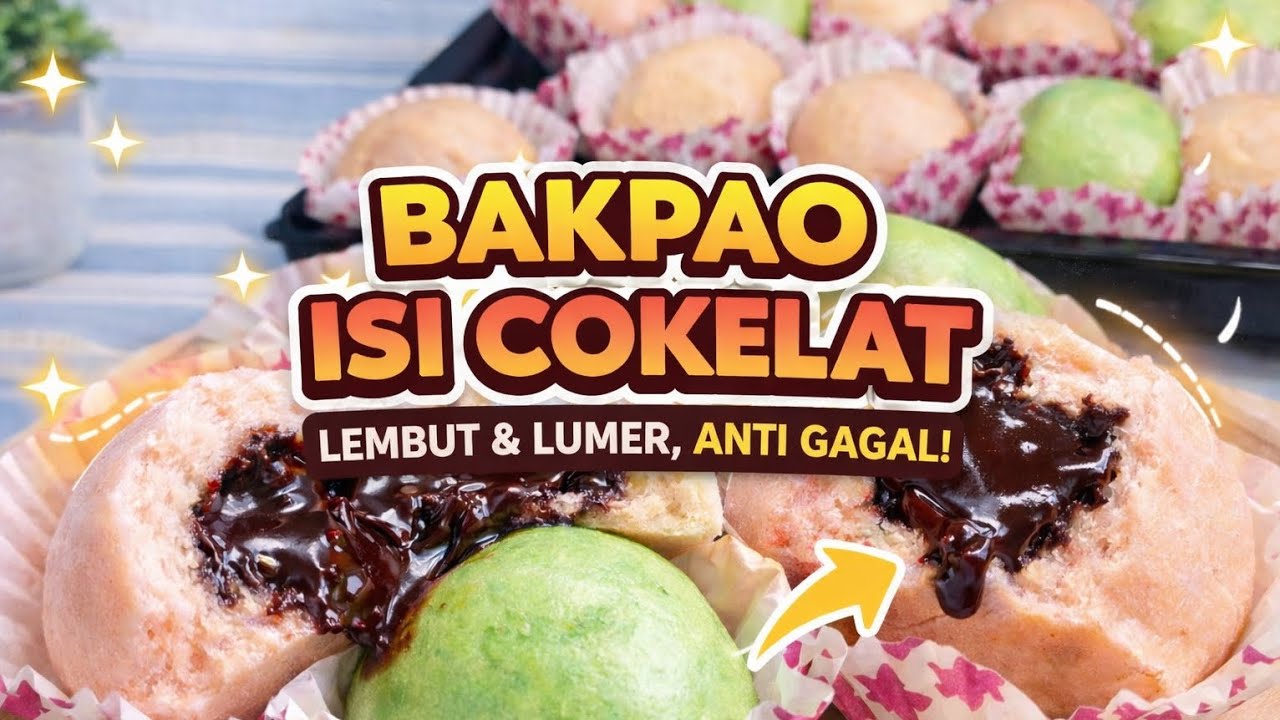 Cara Bikin Bakpao Cokelat Lumer, Simpel & Praktis#dapurmamanaca
