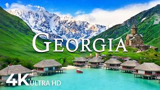FLYING OVER GEORGIA (4K UHD) – Soothing Music Along With Beautiful Nature Video - 4K Video ULTRA HD