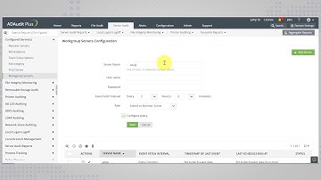 How to audit Workgroup servers with ADAudit Plus?