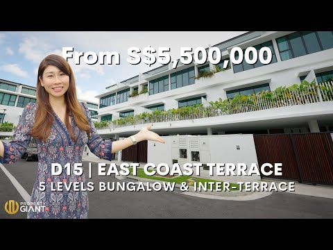 East Coast Terrace - Brand New Landed Houses (Detached Bungalow & Inter Terrace For Sale!) - video from Property Giant
