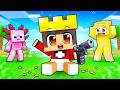 Mongo Becomes a BABY with a GUN in Minecraft!