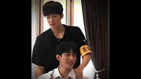 He knows what he's doing🌚  #wonwoo#mingyu#dk#minwon#meanie#moments#jealousy#edit