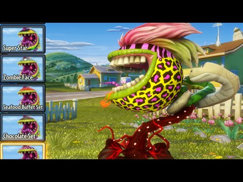 Plants Vs Zombies 2 Online - New Chomper Star Fruit Unlocked Part