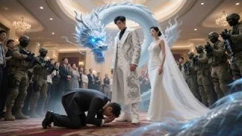豪門惡少強搶窮小子的未婚妻逼他下跪，殊不知他竟是執掌神州的驚龍戰神，一句話召喚頂級龍騎滅殺全場，龍城所有豪門世家嚇得跪地迎接！！#短劇#熱門短劇