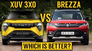 XUV 3XO Vs Brezza | Mahindra xuv 3xo vs Maruti Suzuki Brezza | comparison | Brezza 2024 vs xuv 3xo