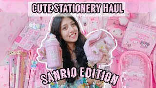 Huge Cutest Stationery Haul Sanrio Stationery In Indiasaanvis Wonderland