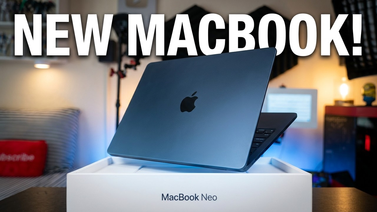 Unboxing the New MacBook Neo in Indigo | Honest First Look - YouTube