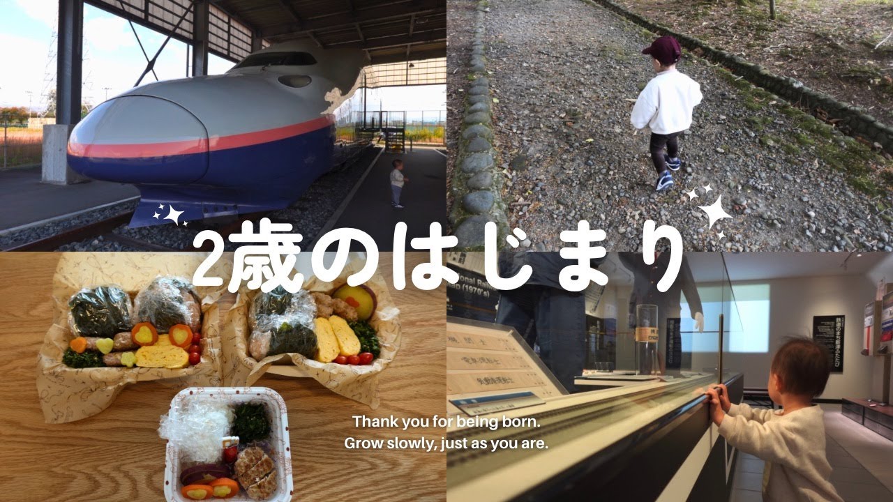 【2歳】小さな成長を集めた誕生日vlog🎂