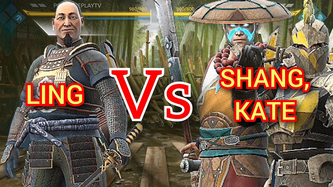 Ling Vs Shang & Kate | Shadow Fight 4: Arena - YouTube