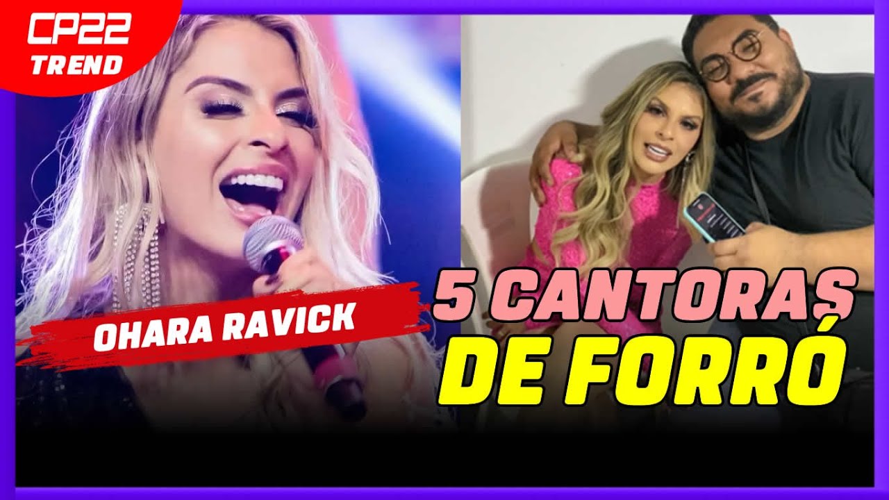 Ohara Ravick da Calcinha Preta responde quem são suas cantoras favoritas no forro