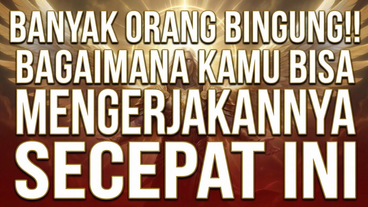 JIWA TERPILIH 💫 BANYAK ORANG BINGUNG‼️ BAGAIMANA KAMU BISA MENGERJAKANNYA SECEPAT INI