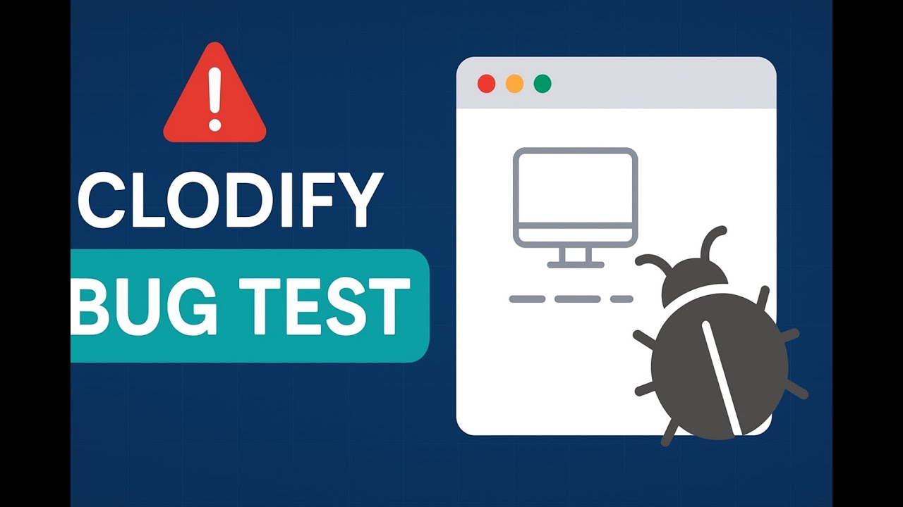 🚨 Clodify Bug Test: White Screen Issue on Login Page Fixed! | QA ...
