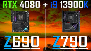 Z690 vs Z790 || Intel Motherboard || INTEL i9 13900K + RTX 4080 ||