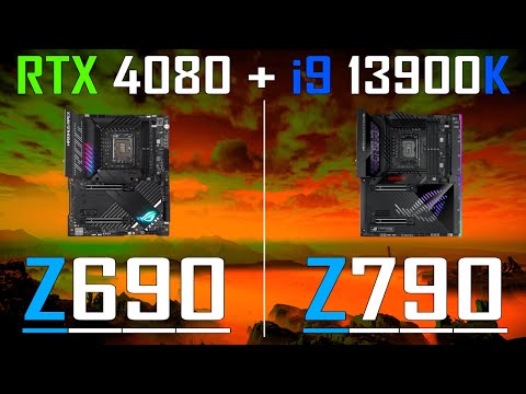 Z690 vs Z790 || Intel Motherboard || INTEL i9 13900K + RTX 4080 ||