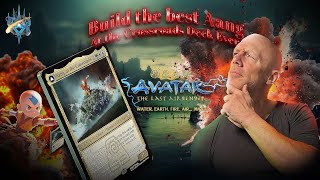 Build the BEST Aang, At The Crossroads Deck EVER | Blink & Stax Avatar Commander!