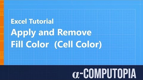How to change background color of text in MS Excel