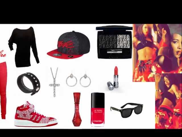 Aaliyah: Hot like fire inspired outfit 