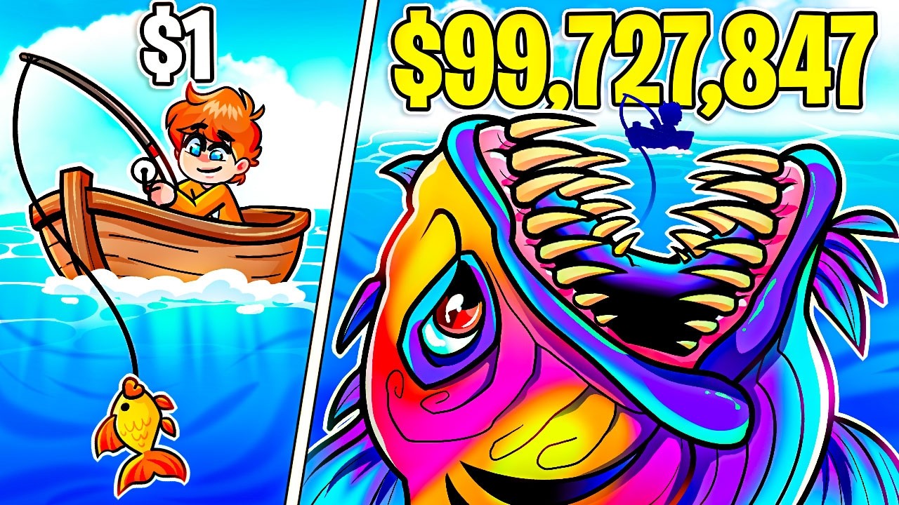 ¡Capturé EL PEZ MÁS CARO en ROBLOX! 🐟🤑 | Simulador de pesca definitivo (JUEGO COMPLETO)