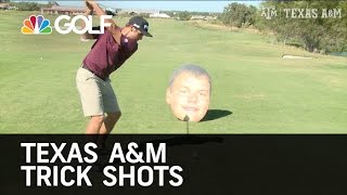 Texas A&M Golf Trick Shots | Golf Channel screenshot 3