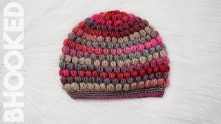 How to Crochet a Puff Stitch Hat