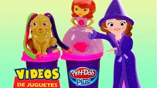 Juguetes playdoh de los dibujos La Princesa sofia the first en español