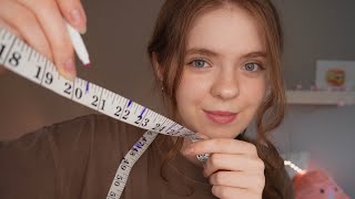 ASMR Measuring You Roleplay! 📏 Drawing on your face