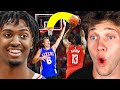 NBA Tyrese Maxey Reacts To My Basketball Highlights