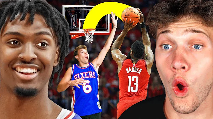 NBA Tyrese Maxey Reacts To My Basketball Highlights