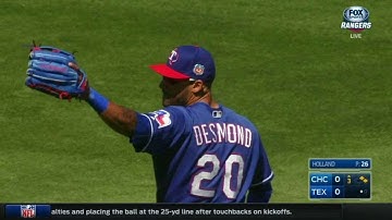 CHC@TEX: Desmond throws out Kawasaki at home