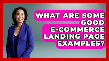 What Are Some Good E-commerce Landing Page Examples? - Graphic Design Nerd