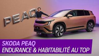 Skoda Peaq (2026). À bord du grand SUV électrique taillé pour les voyages en famille