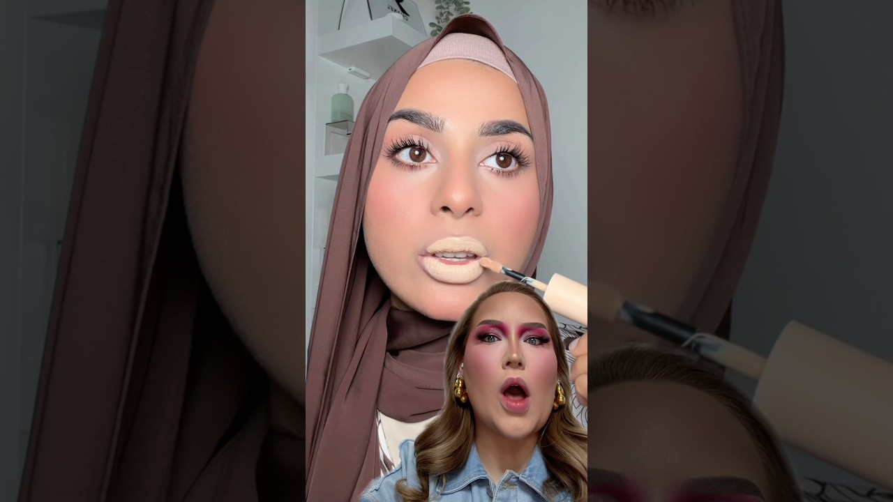 PERFECT nude lips using… CONCEALER? 🤔