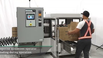 BEL 625 Next-Generation Robotic Case Erector with Fully Automatic Adjustment
