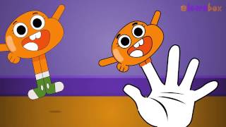 Gumball Cartoon Finger Family Rhymes Daddy Finger Rhymes Children Nursery Rhymes Kids Rh