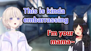 Hajime Kinda Embarrassed Calling Mio "Mama" in Clubhouse 51 Games collab!