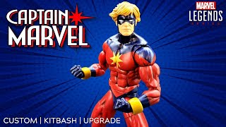 Marvel Legends Captain Marvel Mar-Vell Custom Action Figure Showcase Review