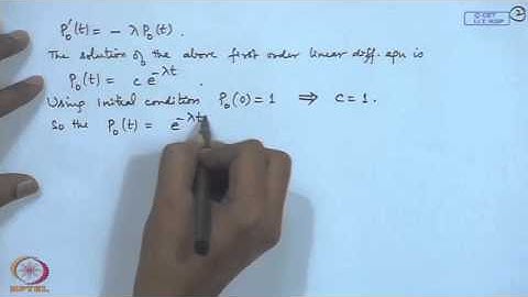 Mod-01 Lec-06 Special Distributions (Contd.)