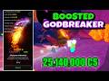 I BOOSTED The OLYMPIAN GODBREAKER and made MILLIONS in Fisch