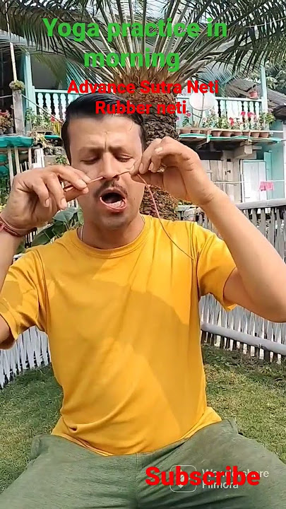 Advance Nasal|Cleansing Techniques |Sutra Neti| Rubber Neti.|