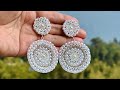 How To Make Pearl Earrings At Home | DIY Jewelry Tutorial