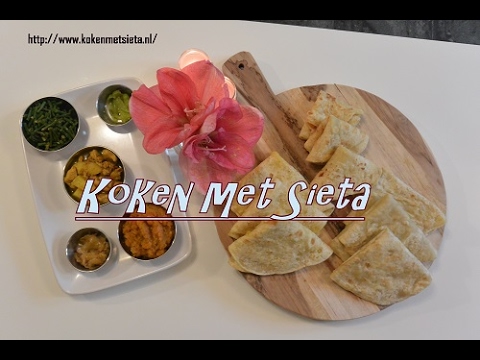 3 Roti recepten (vegetarisch)