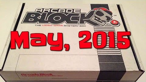 Arcade Block Unboxing - May 2015