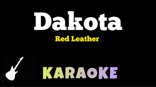 Red Leather - Dakota Karaoke Guitar Instrumental