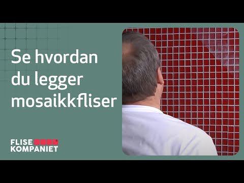 Video: Hvordan Legge Ut En Mosaikk