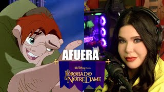 AFUERA-El Jorobado de Notre Dame/Amanda Flores (Cover) #disney
