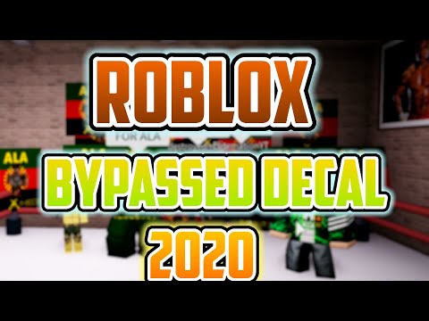 Roblox Bypassed Decal 2020 New Youtube - bypassed decals roblox 2020